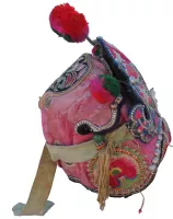 466 Bai Minority Girls Pomegranate/Butterfly Hat