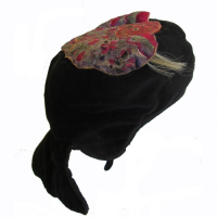 630 Miao Minority Butterfly Padded Wind Hat