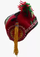 659 Bai Minority Girls Embroidered Crown Hat