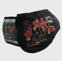 686 Silk Embroidered Chinese Child's Summer Hat
