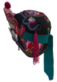 737 Bai Minority Girls Pomegranate Butterfly Hat