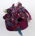 742 Dragon Topped Miao Minority Embroidered Hat