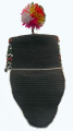 766 Rare Tarabuco Bolivia Womans Wool Crocheted Sequined Hat