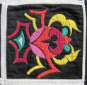 Bl 263 Lively Applique Dowry Quilt Cover Crabs to Phoenixes