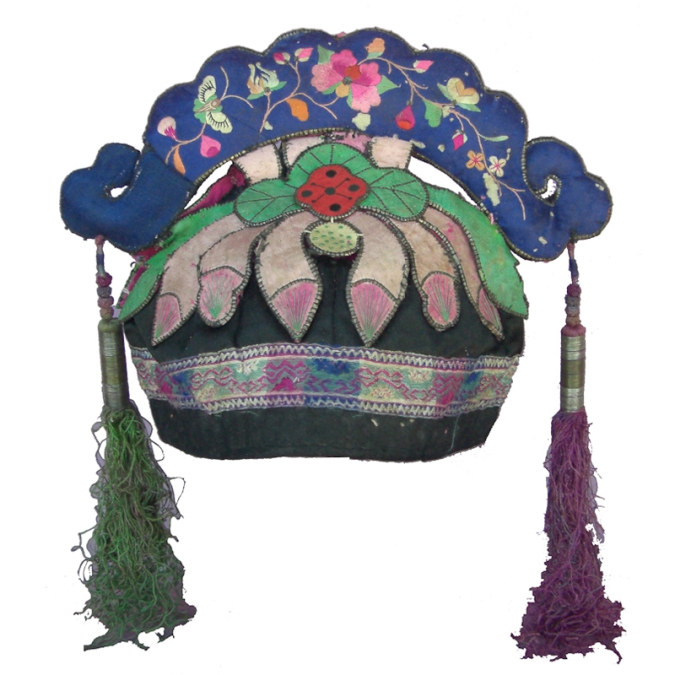 371 Lotus Flower Bai Minority Hat