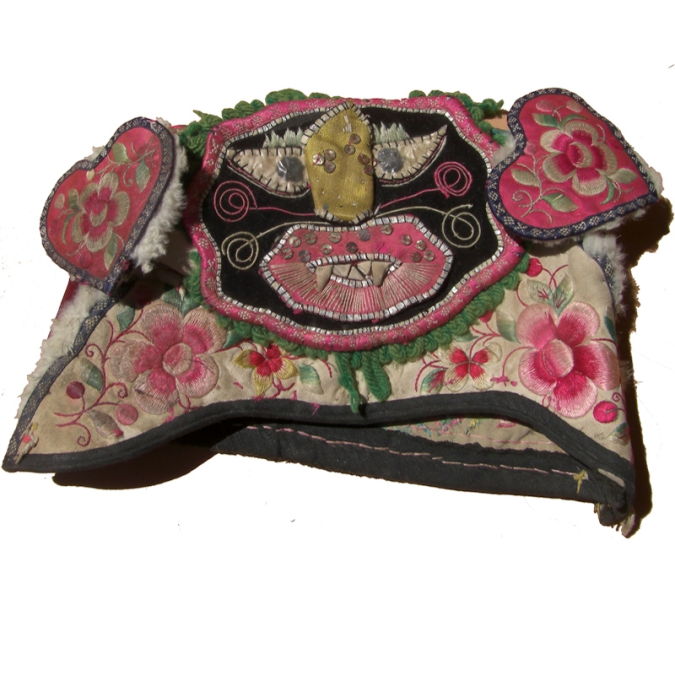 374 Bai Black-faced Tiger Hat