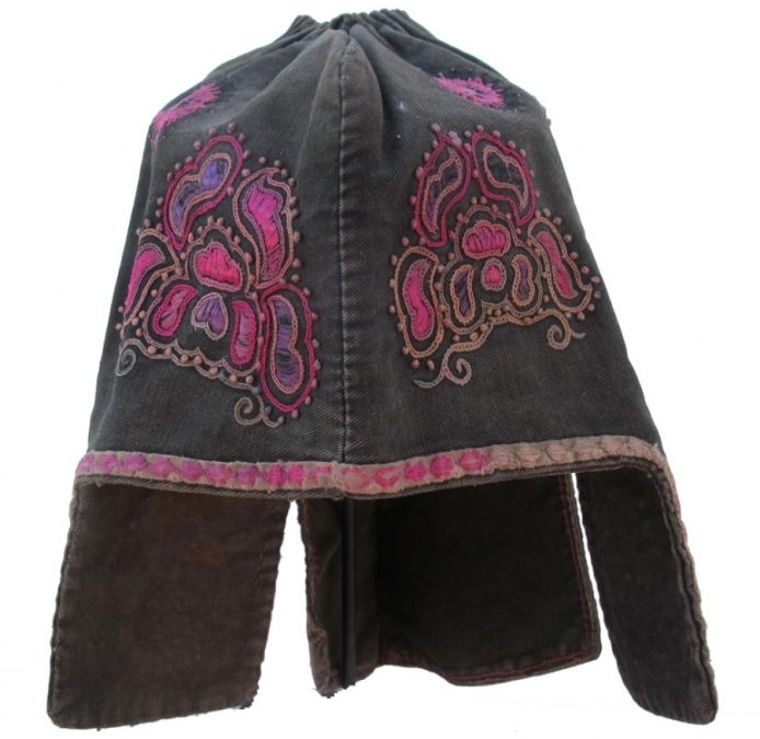 462 Vintage Miao Minority Child's Hat SE Guizhou