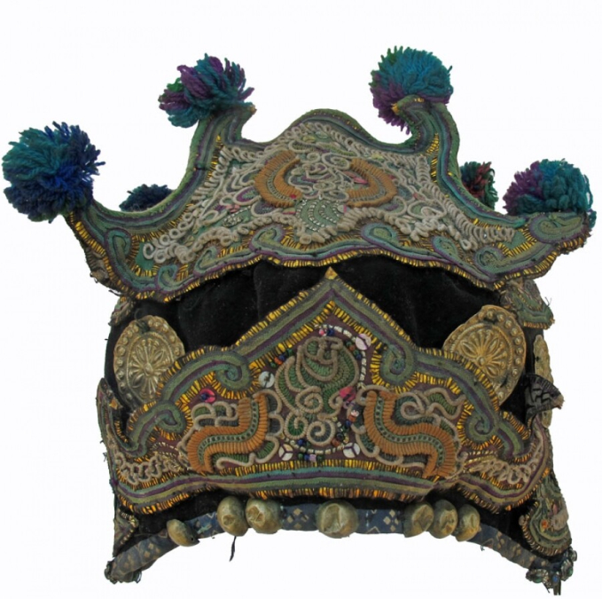 615 Vintage Dong Minority Festival Hat