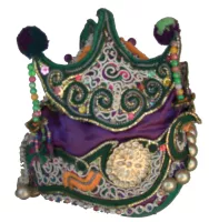 286 Dong Minority Ceremonial Silk Hat