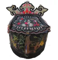 461 Antique Bai Minority Temple Shaped Hat