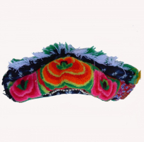 662 Bai Minority Woman’s Colorful Tufted Headdress