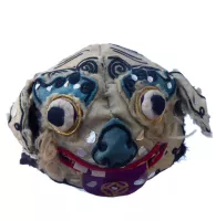 694 Money-Tongued Chinese Creature Silk Children’s Hat