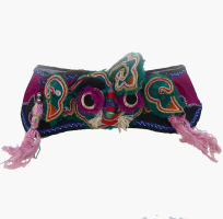 744 Purple-Eyed Silk Dragon Han Chinese Summer Hat