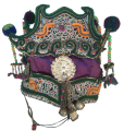 286 Dong Minority Ceremonial Silk Hat
