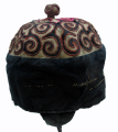 504 Red Miao Minority Boys Cap Guizhou