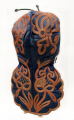 572 Golden Threads Protective Chinese Child's Wind Hat