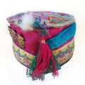577 Dong Minority Girls Hat with Buddhas