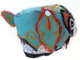 619 Round-Headed Silk Chinese Tiger Hat
