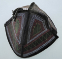 654 Tu Minority Man's Folding Hat Gansu Province