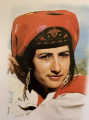 655 Uzbek Girls Hat Needlepoint Embroidery