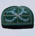 657 Uyghur Traditional Mans Embroidered Cap