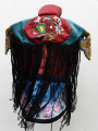681 Lotus Bud Chinese Child's Silk Fringed Hat