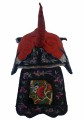 691 Majestic Orange Silk Tiger Wind Hat