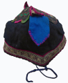710 Sweet 100-Bird Miao Minority Appliqued Baby Cap