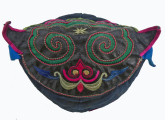 710 Sweet 100-Bird Miao Minority Appliqued Baby Cap