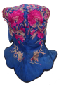 743 Symbolic Miao Child's Silk Embroidered Hat
