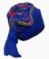747 Miao Newborns Silk Embroidered Wind Hat