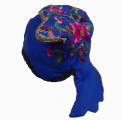 747 Miao Newborns Silk Embroidered Wind Hat