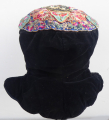 748 Miao Minority Butterfly Black Velvet Wind Hat