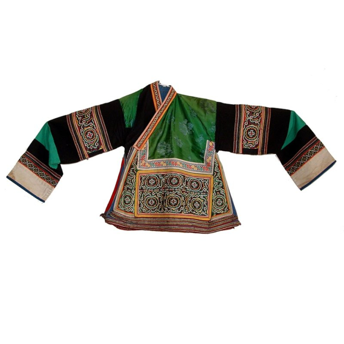 JM16 Miao Silk Embroidered Women's Jacket