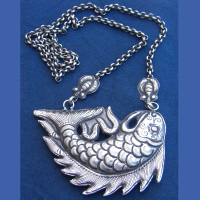 M2 Nickel Silver Fish