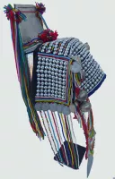 732 Loimi Akha Women's Headdress from the Golden Triangle