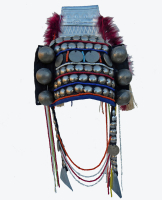 733 Akha - Loimi Traditional Woman's Metal Headdress Thailand