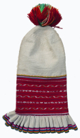 765 Taquile Island Quechua Girls Knit Traditional Hat Peru