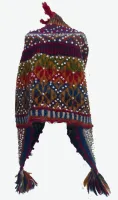 781 Peruvian Baby Alpaca Chullo Knit Cap