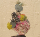591 Traditional Montera Woman's Hat from Tarabuco, Bolivia