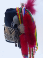 734 Unique Vintage Akha - Parmee Tribal Girls Hat